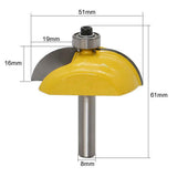 Maxbell 8mm Shank Reversible Finger Joint Set Woodworking Cutter Tool 19mm Depth - Aladdin Shoppers