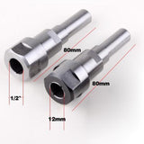 Maxbell 80mm Engraving Machine Extension Rod Router Collet Extension Rods 12mm - Aladdin Shoppers