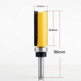 Maxbell 1/4" Shank Straight Flush Trim Router Set Woodworking Cutting Tool 50.8mm - Aladdin Shoppers
