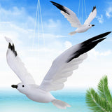 Maxbell Foam Artificial Simulated Flying Seagull Birds Garden Sculpture Home Decor M - Aladdin Shoppers
