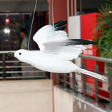 Maxbell Foam Artificial Simulated Flying Seagull Birds Garden Sculpture Home Decor M - Aladdin Shoppers