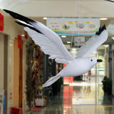 Maxbell Foam Artificial Simulated Flying Seagull Birds Garden Sculpture Home Decor M - Aladdin Shoppers