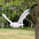 Maxbell Foam Artificial Simulated Flying Seagull Birds Garden Sculpture Home Decor M - Aladdin Shoppers