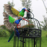 Maxbell Decorative Fake Artificial Flying Birds Craft Spread Wings Bird Decoration - Aladdin Shoppers