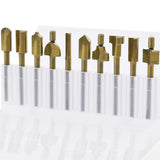 Maxbell 10pcs 3mm Shank Mini Reversible Finger Joint Set Woodworking Milling Cutter - Aladdin Shoppers