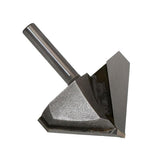 Maxbell 90 Degree 1/4 X 1-3/4-Inch Diameter V-Groove Bit - Silver Wood Carving Tool - Aladdin Shoppers