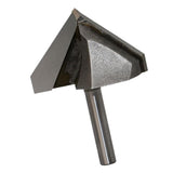 Maxbell 90 Degree 1/4 X 1-3/4-Inch Diameter V-Groove Bit - Silver Wood Carving Tool - Aladdin Shoppers