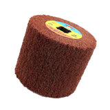 Maxbell 2 pc Non-woven Abrasive Flap Wire Drawing Polishing Burnishing Wheel