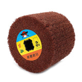 Maxbell 2 pc Non-woven Abrasive Flap Wire Drawing Polishing Burnishing Wheel