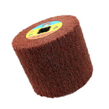 Maxbell 2 pc Non-woven Abrasive Flap Wire Drawing Polishing Burnishing Wheel