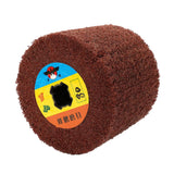 Maxbell 2 pc Non-woven Abrasive Flap Wire Drawing Polishing Burnishing Wheel