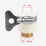 Maxbell Brass Quick Garden Water Tap Connector 3/4 Inch Universal Pipe Fitting Adapter and Male Thread Hose Nozzle Quick Connect Adapter Kit - Aladdin Shoppers