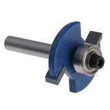 Maxbell Maxbell 1Pc 1/4'' Shank Biscuit Cutter Router Bit Bearing Woodworking Tool Joiner