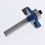 Maxbell Maxbell 1Pc 1/4'' Shank Biscuit Cutter Router Bit Bearing Woodworking Tool Joiner