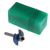 Maxbell Maxbell 1Pc 1/4'' Shank Biscuit Cutter Router Bit Bearing Woodworking Tool Joiner