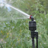 Maxbell Plastic 1/2 inch Impact Lawn Sprinkler 1-1.5m Spray Distance 360 Degree Auto Rotate - Aladdin Shoppers
