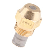 2pcs Brass Hollow Fuel Oil Furnace Burner Spray Nozzle 9/16'' Thread Connect