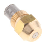 2pcs Brass Hollow Fuel Oil Furnace Burner Spray Nozzle 9/16'' Thread Connect