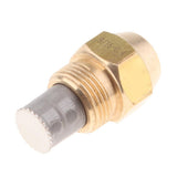 2pcs Brass Hollow Fuel Oil Furnace Burner Spray Nozzle 9/16'' Thread Connect