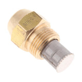 2pcs Brass Hollow Fuel Oil Furnace Burner Spray Nozzle 9/16'' Thread Connect