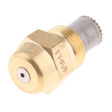 Maxbell Fuel Oil Furnace Burner Spray Nozzle 9/16'' External Thread Connect 1.5mm