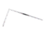 Maxbell Square Stainless Steel Measuring Ruler Precision Engineer Carpenter Tool 1Pc - Aladdin Shoppers
