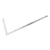 Maxbell Square Stainless Steel Measuring Ruler Precision Engineer Carpenter Tool 1Pc - Aladdin Shoppers