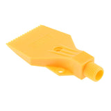 Maxbell 20x Flat Wind Jet Air Blower Air Knife Nozzle Spray 3 Holes 1/4" BSPT Yellow