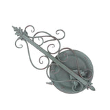 Maxbell Wall Mount Flower Pot Iron Holder Hanging Plant Bracket Bird Feeder Stand - Aladdin Shoppers