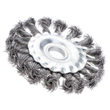 Maxbell Twist Knot Wire Wheel Brush Rust Paint Removal Tools for Grinder/Drill 100mm - Aladdin Shoppers
