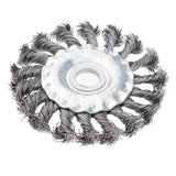 Maxbell Twist Knot Wire Wheel Brush Rust Paint Removal Tools for Grinder/Drill 100mm - Aladdin Shoppers