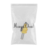 Maxbell 1-3/4'' Cutting Dia 1/2" Shank Carbide Corner Round Over Beading Router Bit - Aladdin Shoppers