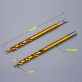 Hex Pocket Hole 3/8inch 9.5mm Twist Step Drill Bit for Jig Guide Acccessories - Aladdin Shoppers