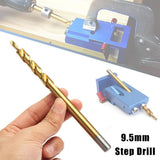 Maxbell 3/8inch 9.5mm Pocket Hole Jig Step Drill Woodworking Joinery For Wood Drilling - Aladdin Shoppers