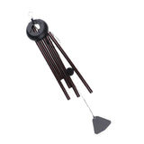 Maxbell 5 Tubes Wood Metal Aluminum Wind Bell Chimes Hanging Home Decoration Crafts As a Gift for Your Friends - Aladdin Shoppers