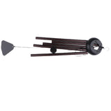 Maxbell 5 Tubes Wood Metal Aluminum Wind Bell Chimes Hanging Home Decoration Crafts As a Gift for Your Friends - Aladdin Shoppers