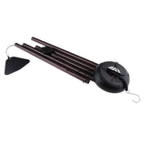 Maxbell 5 Tubes Wood Metal Aluminum Wind Bell Chimes Hanging Home Decoration Crafts As a Gift for Your Friends - Aladdin Shoppers