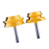 Maxbell Small Lock Miter Router Bit - 22.5° - 7/8" Stock - 8mm Shank - Aladdin Shoppers