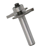 Maxbell Carbide 8mm Shank Biscuit Cutter Router Bits with Top Bearing Wood Milling Cutter Durable Power Tools - Aladdin Shoppers