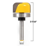 Maxbell Heavy Duty and Professional 8mm Shank Tool 1-1/8inch Diameter Bowl Router Bit Dish Tray Carving Woodworking Tools - Aladdin Shoppers