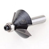 Maxbell Carbide 8mm Shank 45 Degree Chamfer Router Bits Wood Milling Cutter Durable Power Tools - Aladdin Shoppers
