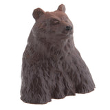 5Pcs Resin Cute Bathing Animals Statues Fairy Garden Ornaments Black Bear