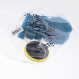 Maxbell Power Brush Drill Attachment - Cleaning Brush for Drill - Polyester fiber Made w/ 6 Blue Scouring pads for Cleaning - Aladdin Shoppers