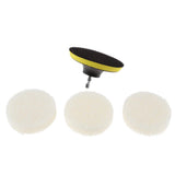 Maxbell Power Brush Drill Attachment - Cleaning Brush for Drill - Polyester fiber Made w/ 3 White Scouring pads for Cleaning - Aladdin Shoppers