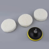 Maxbell Power Brush Drill Attachment - Cleaning Brush for Drill - Polyester fiber Made w/ 3 White Scouring pads for Cleaning - Aladdin Shoppers