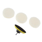 Maxbell Power Brush Drill Attachment - Cleaning Brush for Drill - Polyester fiber Made w/ 3 White Scouring pads for Cleaning - Aladdin Shoppers