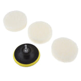 Maxbell Power Brush Drill Attachment - Cleaning Brush for Drill - Polyester fiber Made w/ 3 White Scouring pads for Cleaning - Aladdin Shoppers