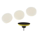 Maxbell Power Brush Drill Attachment - Cleaning Brush for Drill - Polyester fiber Made w/ 3 White Scouring pads for Cleaning - Aladdin Shoppers