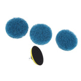 Maxbell Power Brush Drill Attachment - Cleaning Brush for Drill - Polyester fiber Made w/ 3 Blue Scouring pads for Cleaning - Aladdin Shoppers