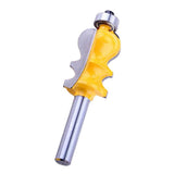 Maxbell Carbide 8mm Shank Molding Router Bits Wood Milling Cutter Durable Power Tools 1-3/8 Inch Cutting Length - Aladdin Shoppers